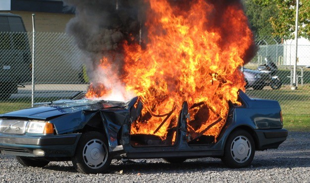 A Car Fire Occurs Every 96 seconds in the US - Baumgartner Law Firm