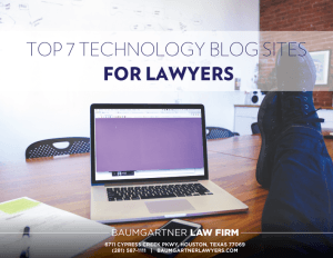 Top 7 Legal Technology Blogs