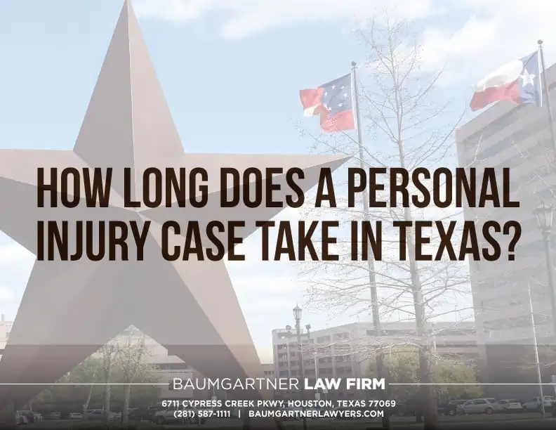 Texas personal injury timeline