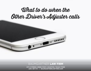 Tips for calls from adjusters