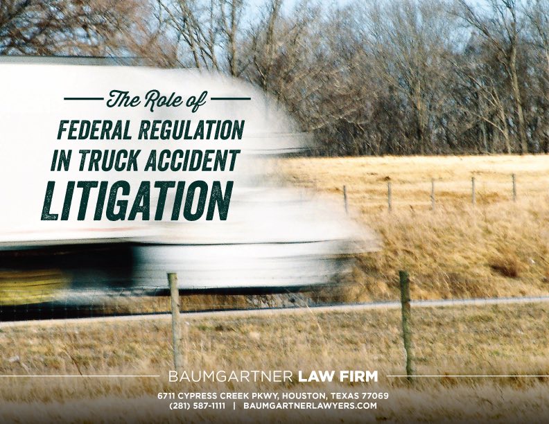 Truck wreck lawsuits and regulations