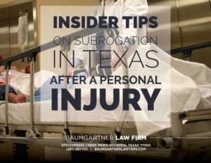 Health insurance payback in Texas personal injury 