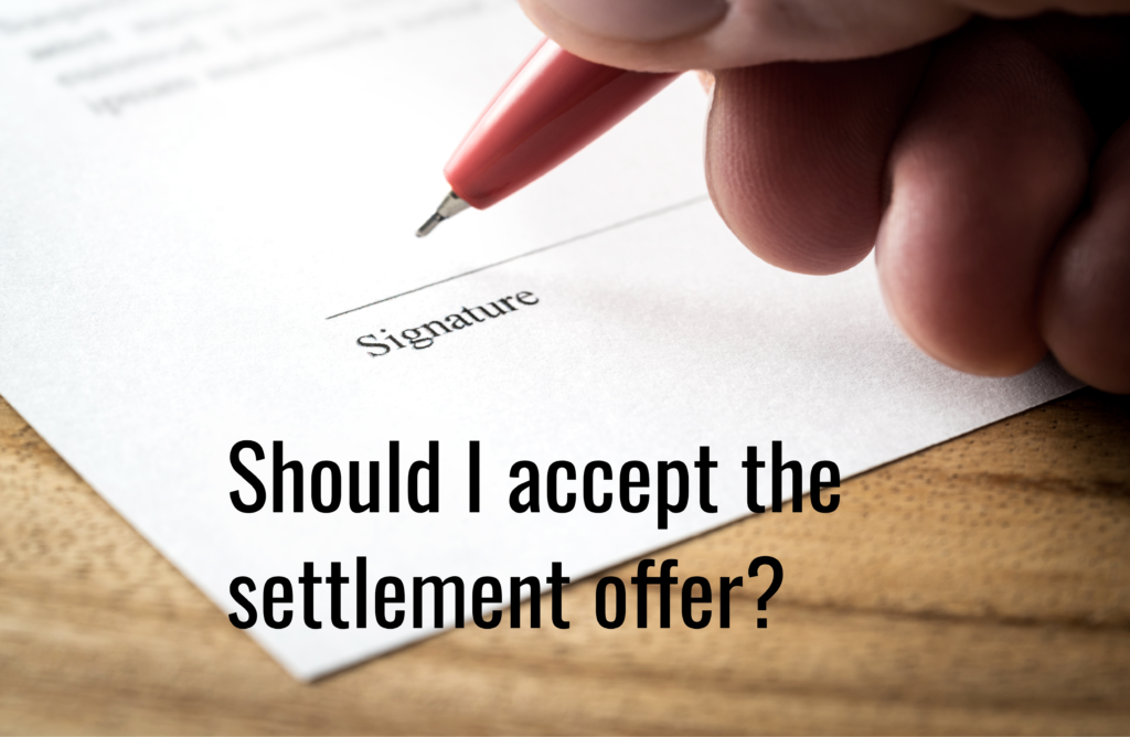 should-i-accept-a-settlement-offer-from-the-insurance-company