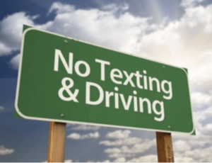Texas law against texting while driving
