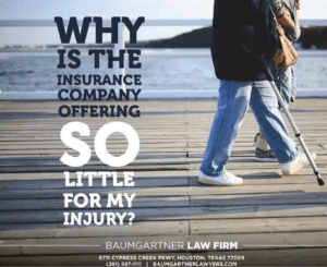 Low-ball insurance company injury offers