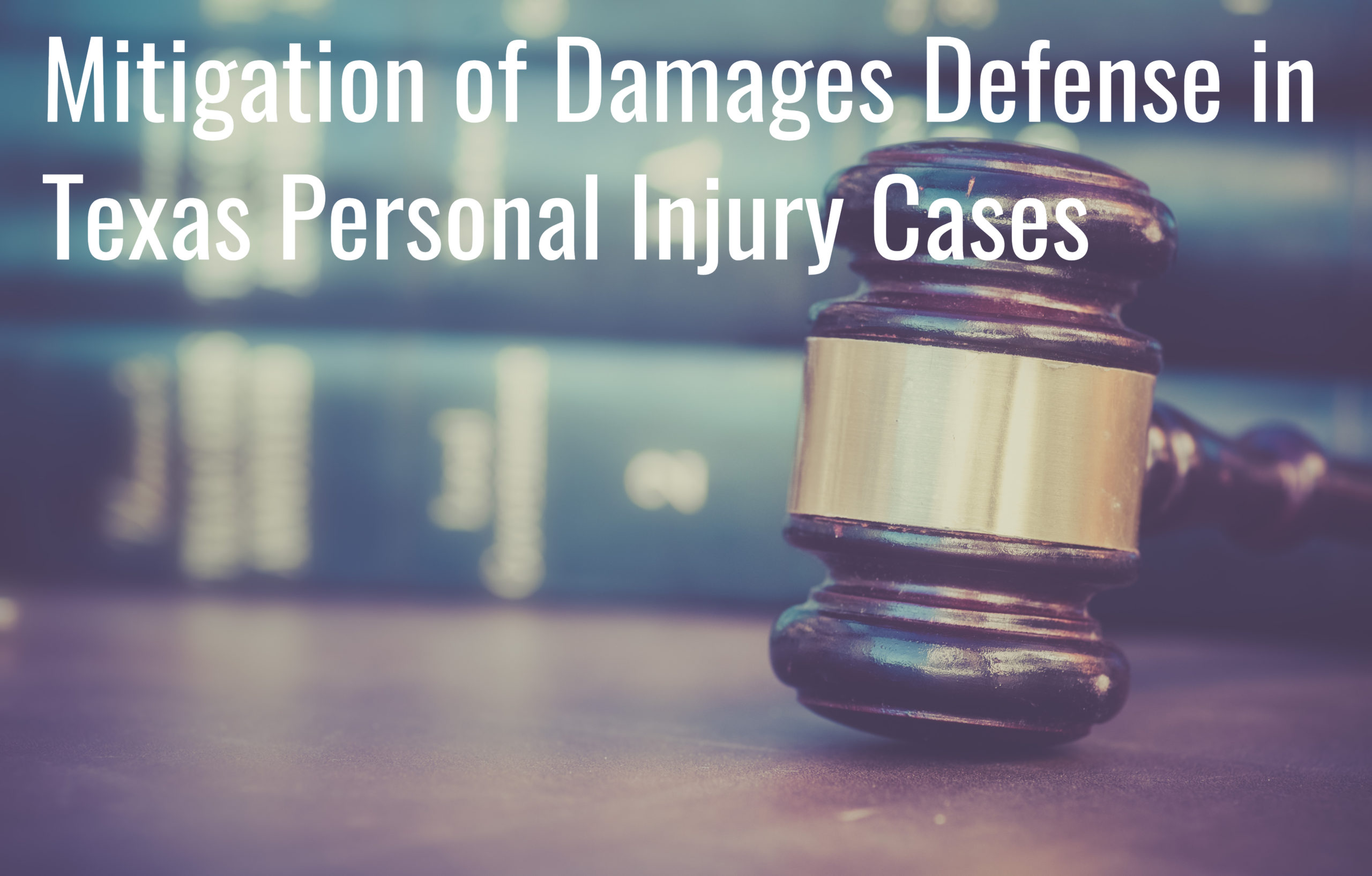 What are the damages for personal injury in Texas?