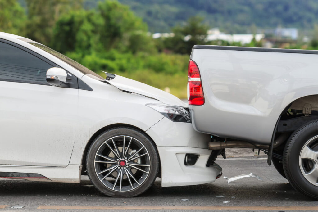 What are the most common types of car accidents in Houston?