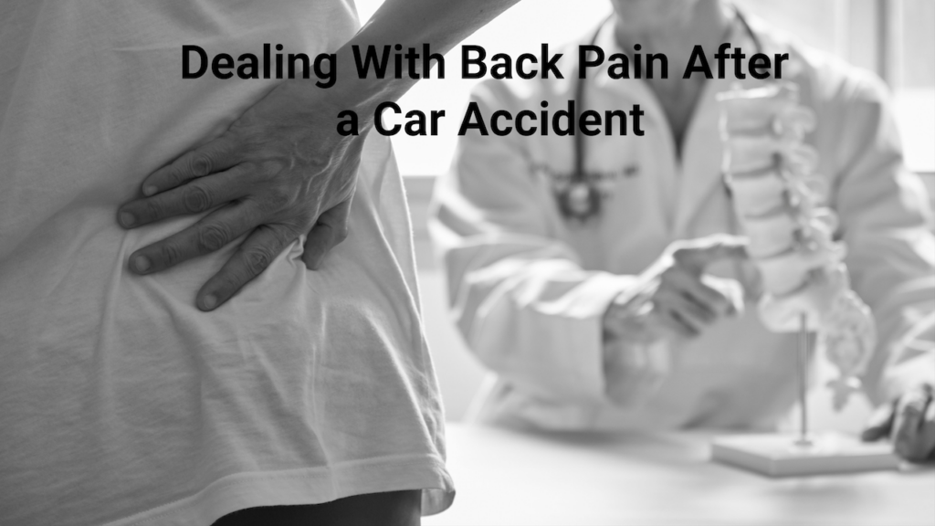 Legal options for back injury from a car accident