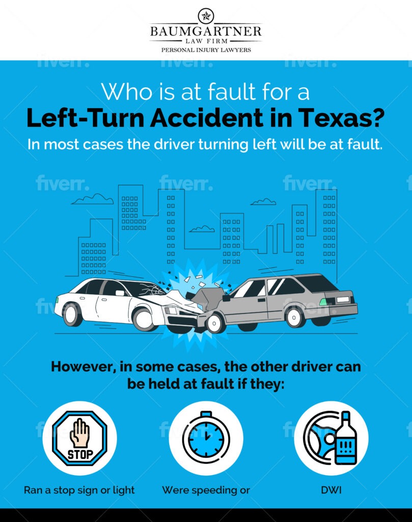Left turn accidents in Texas - Whose Fault is it?