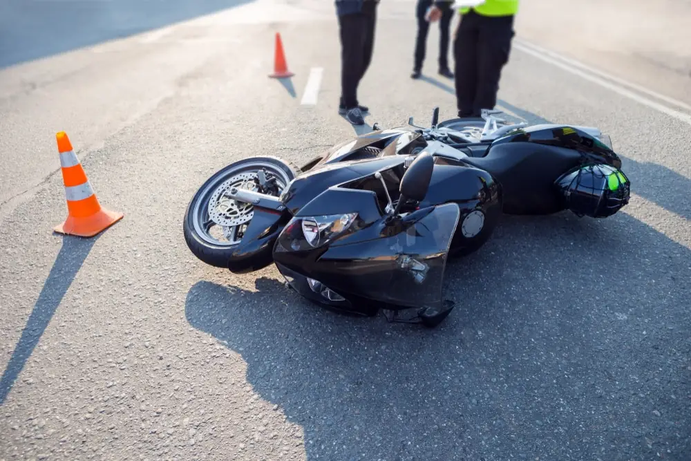 What Should I do if I was hit my a motorcycle in Houston