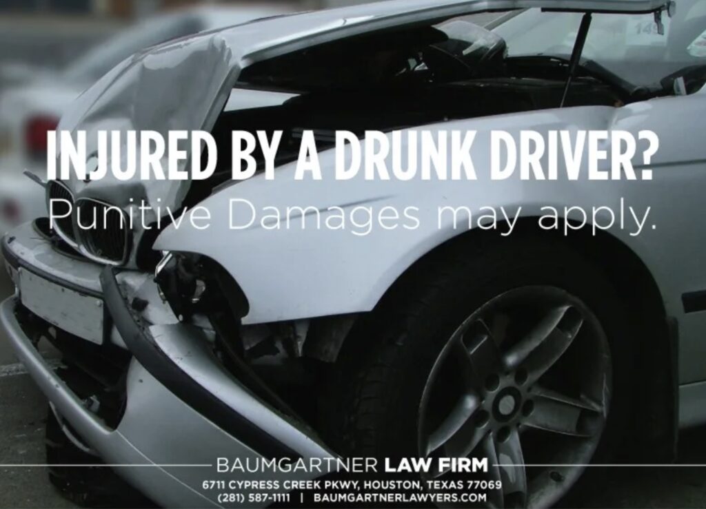 Punitive damages with drunk drivers