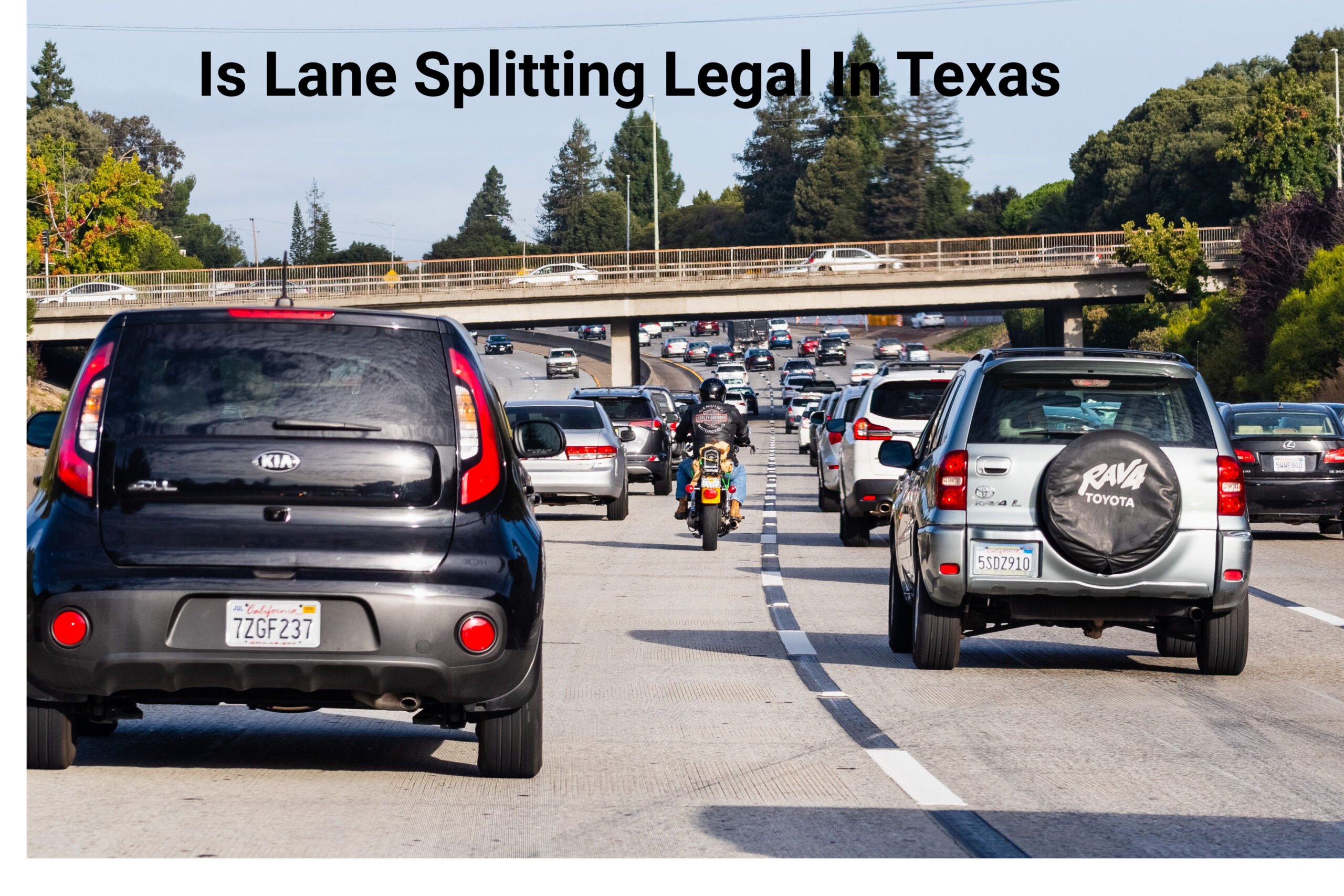 Lane Splitting Legal in Texas