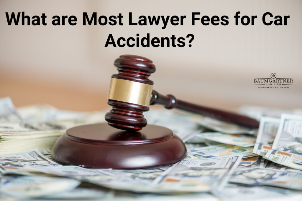 What are most lawyer fees for Car Accidents?