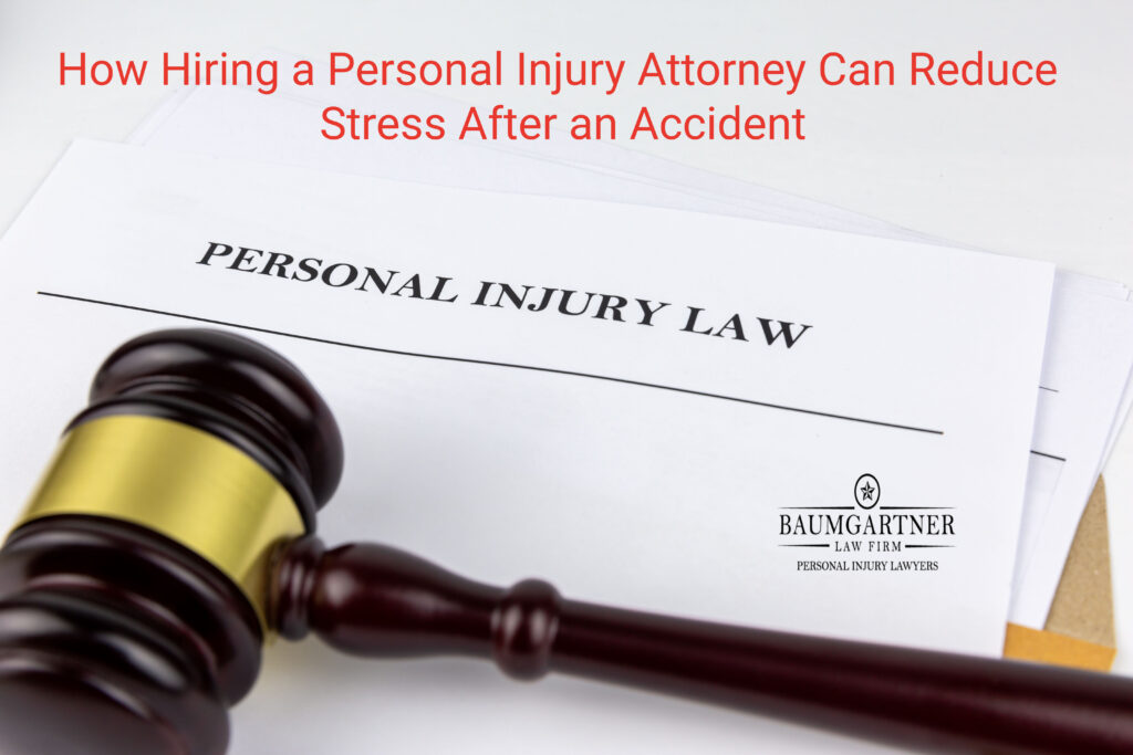 How hiring a personal injury attorney can reduce stress after an accident