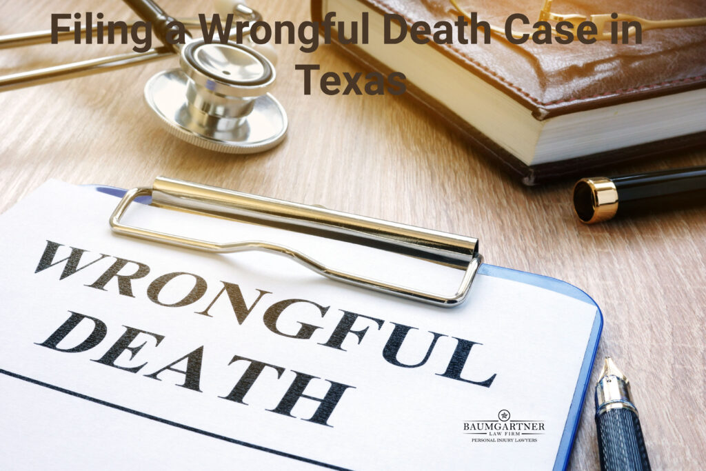Filing a wrongful death case
