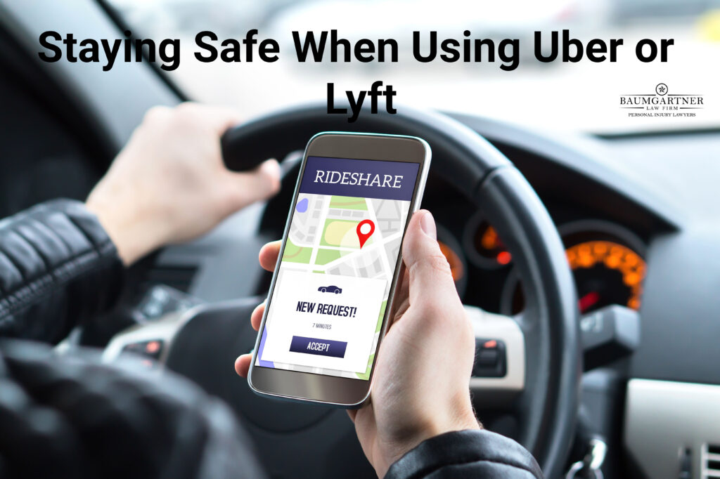 Staying safe when using Uber or Lyft