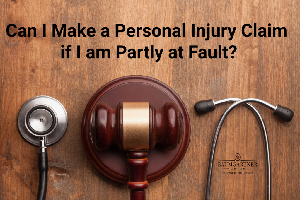 can I make a personal injury claim if I am partly at fault?