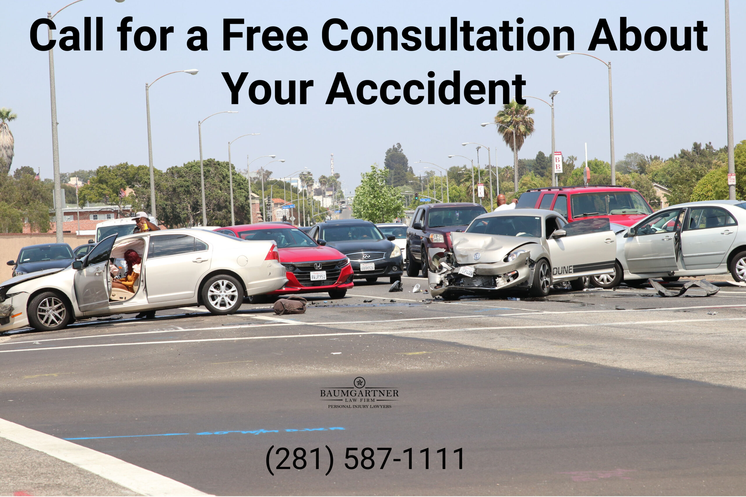 What damages can be incurred in an accident at an intersection?