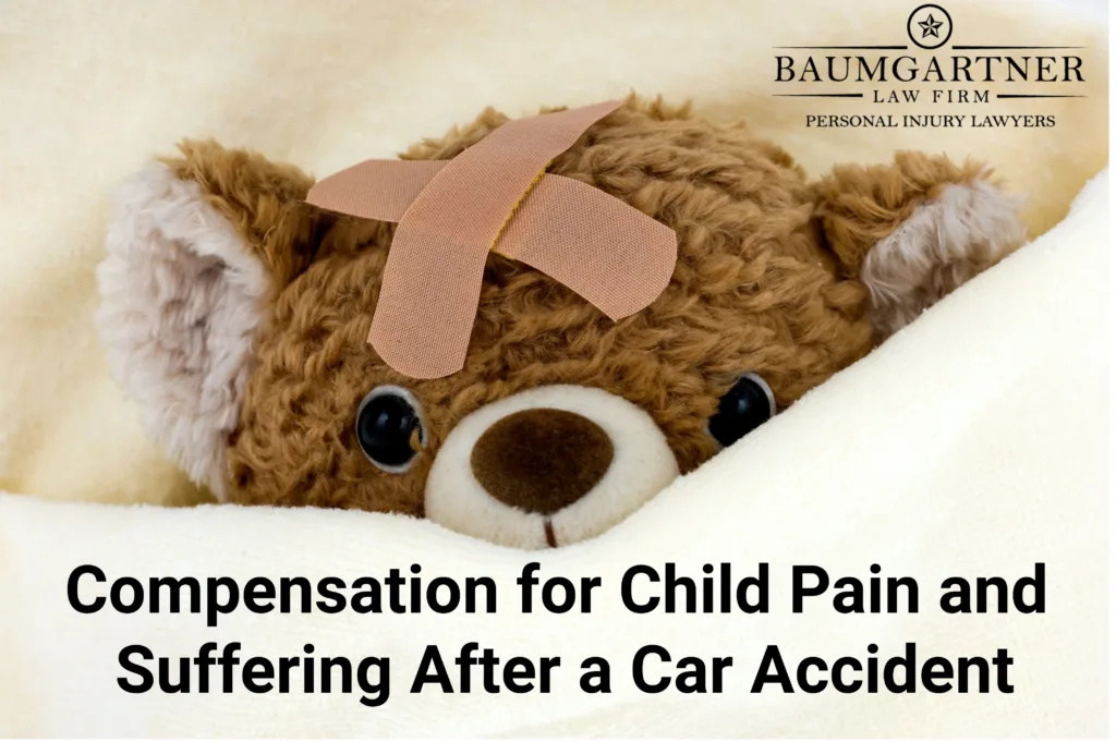 Pain and Suffering for Children hurt in Car Accident