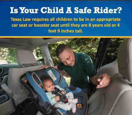 Texas Child Car Seat Laws