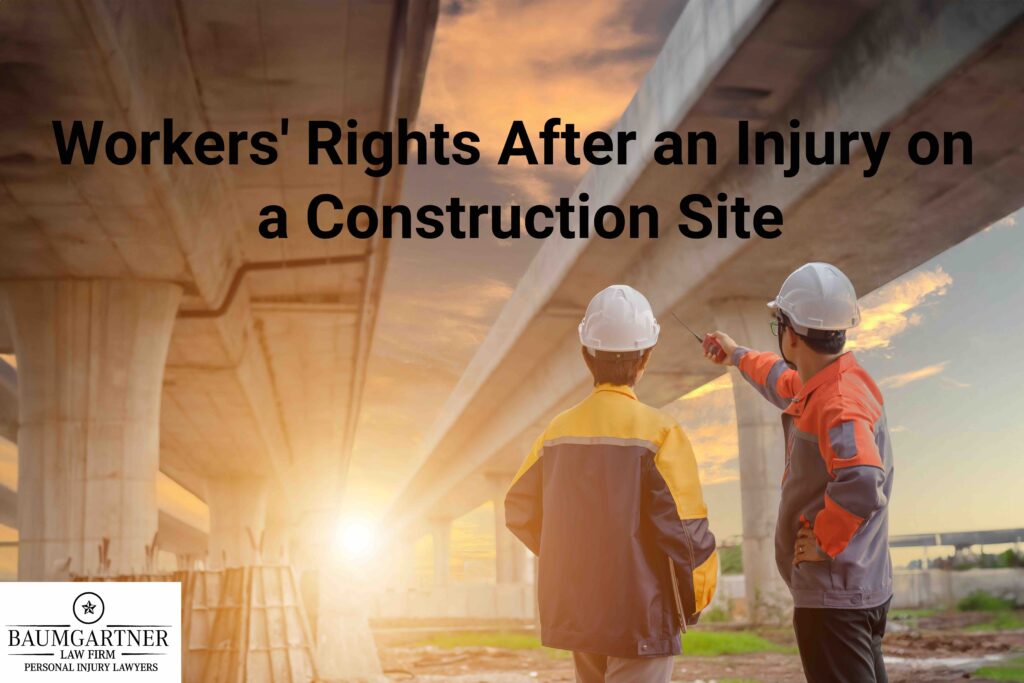 Workers' rights after an injury on a construction site