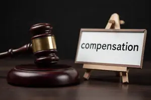 Proving negligence in catastrophic cases - Gavel and compensation image
