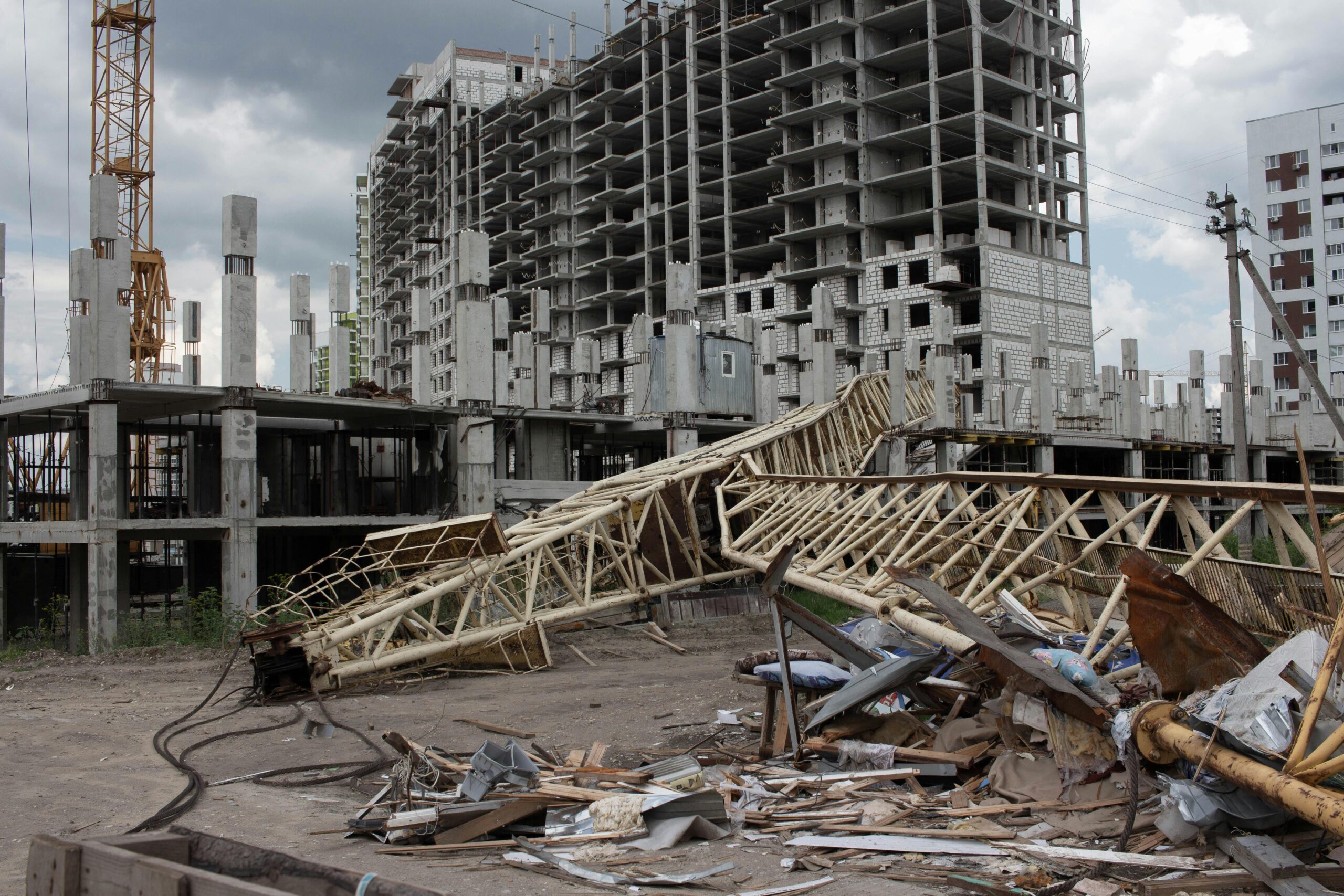 Scaffolding fall accident attorney in Houston - damage construction buildings
