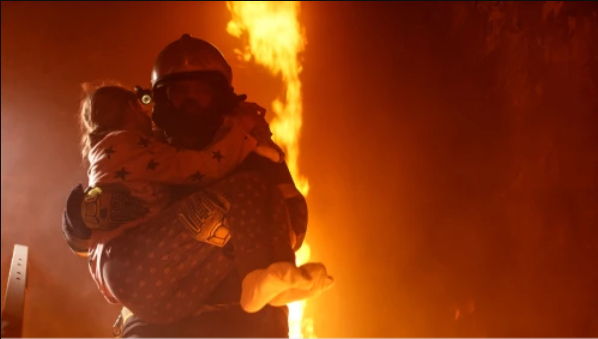 Apartment Fire Burn Injuries