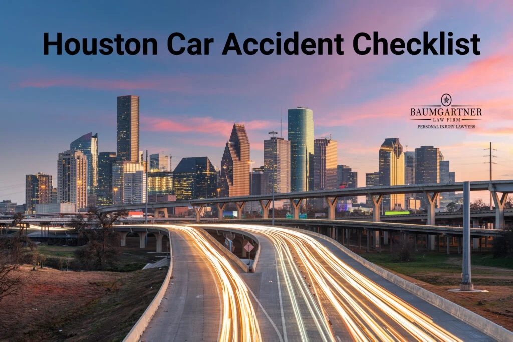 Houston-car-accident-checklist