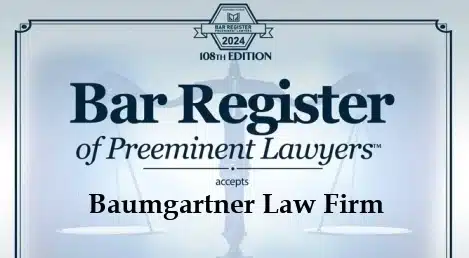 Preeminent rated lawyer